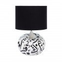 Citrouille blanche avec calligraphie arabe en noir et chapeau noir - Zahra Luxury