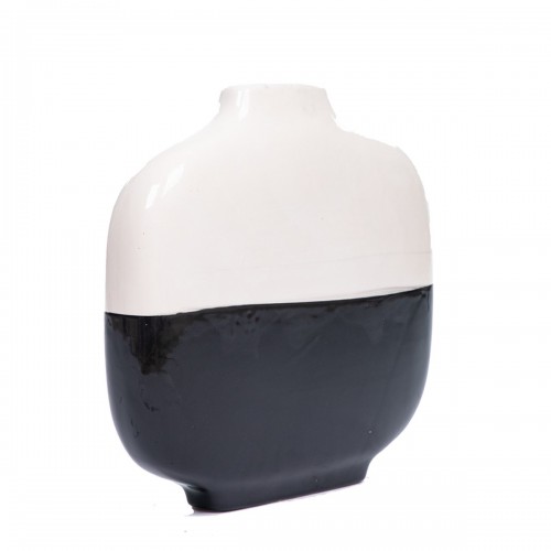 Vase deco noir et blanc - Zahra Luxury