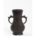 Vase en bronze de Chine - Galerie Camille Barsac - Zahra Luxury