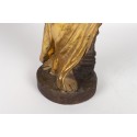 Statue de femme en terre-cuite Goldscheider - Galerie Camille Barsac - Zahra Luxury